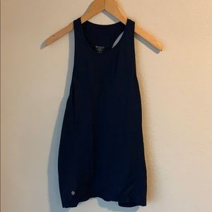Athleta racerback tank navy dark blue M